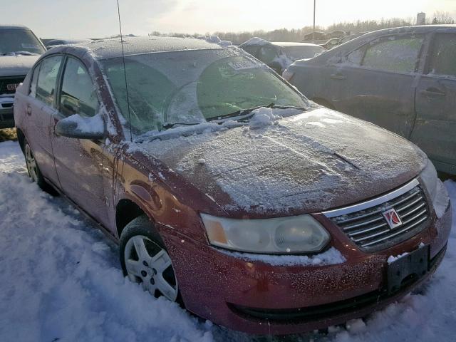 1G8AJ55F77Z112712 - 2007 SATURN ION LEVEL RED photo 1