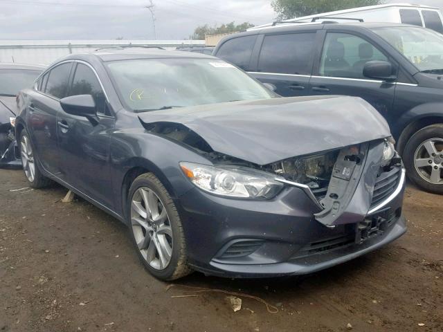 JM1GJ1V53F1186657 - 2015 MAZDA 6 TOURING GRAY photo 1