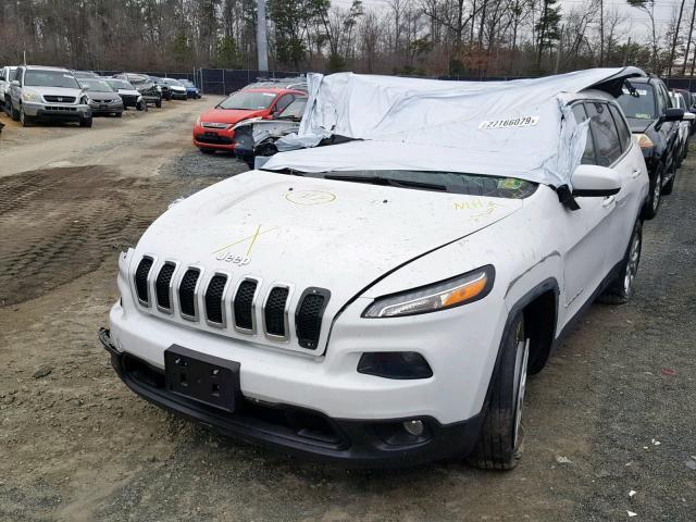 1C4PJMCS6GW345394 - 2016 JEEP CHEROKEE L WHITE photo 2