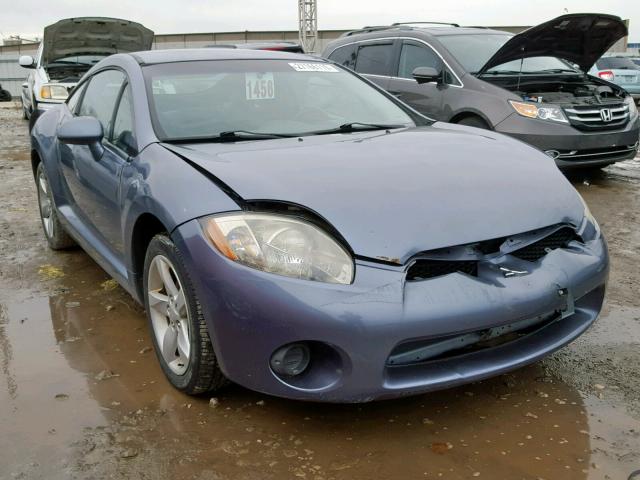 4A3AK24F87E058800 - 2007 MITSUBISHI ECLIPSE GS BLUE photo 1