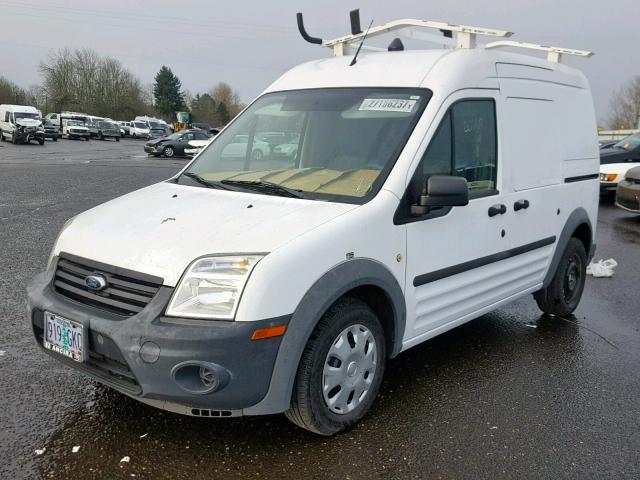 NM0LS7AN2DT141163 - 2013 FORD TRANSIT CO WHITE photo 2