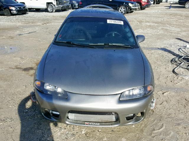 4A3AK54F6WE111963 - 1998 MITSUBISHI ECLIPSE GS GRAY photo 9