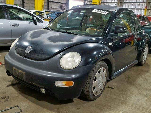 3VWCF21C6XM436713 - 1999 VOLKSWAGEN NEW BEETLE Qara foto 2