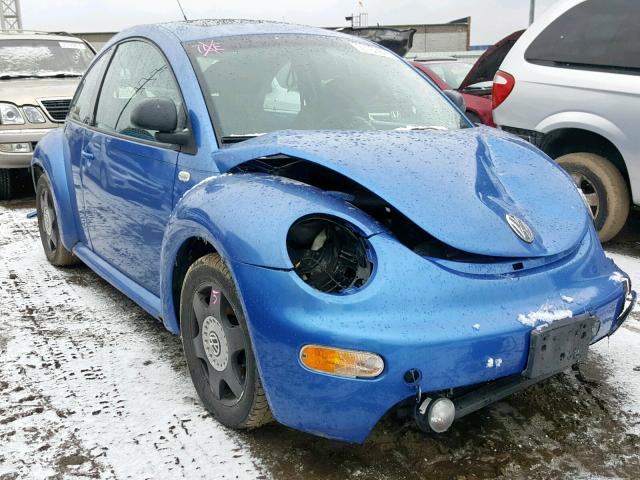 3VWCA21C5XM469166 - 1999 VOLKSWAGEN NEW BEETLE ლურჯი ფოტო 1