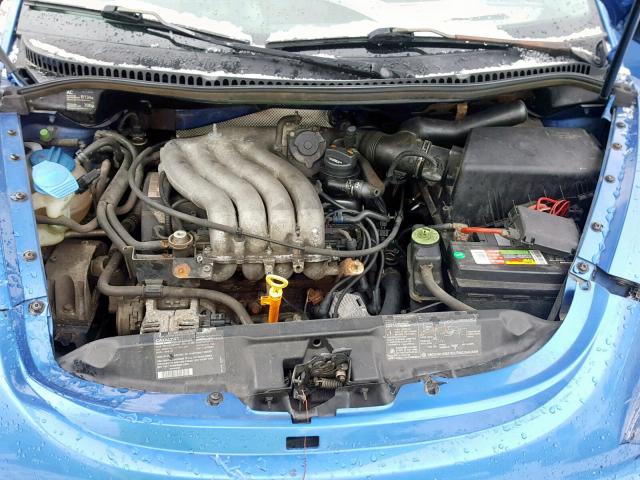 3VWCA21C5XM469166 - 1999 VOLKSWAGEN NEW BEETLE ლურჯი ფოტო 7