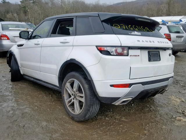 SALVT2BG0DH759251 - 2013 LAND ROVER RANGE ROVE WHITE photo 3