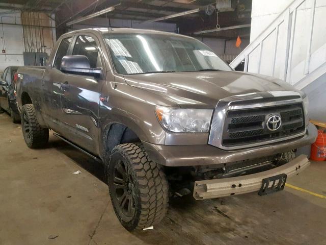 5TFUY5F16BX197788 - 2011 TOYOTA TUNDRA DOU BROWN photo 1