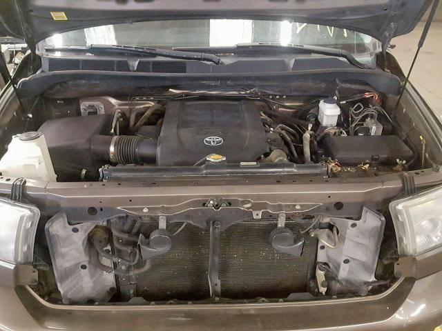 5TFUY5F16BX197788 - 2011 TOYOTA TUNDRA DOU BROWN photo 7