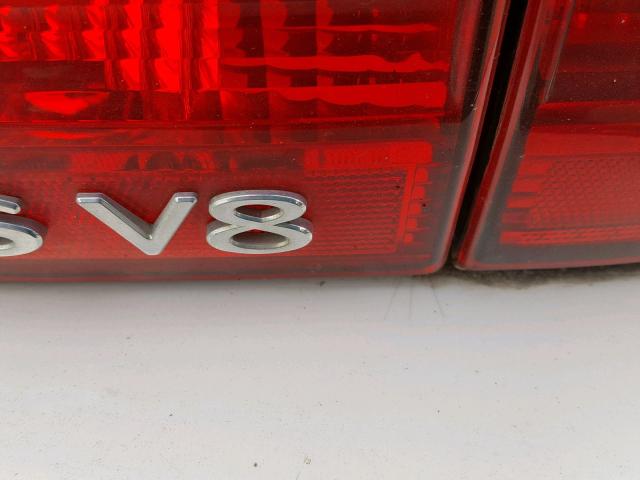 1LNHM87A52Y659275 - 2002 LINCOLN LS WHITE photo 9