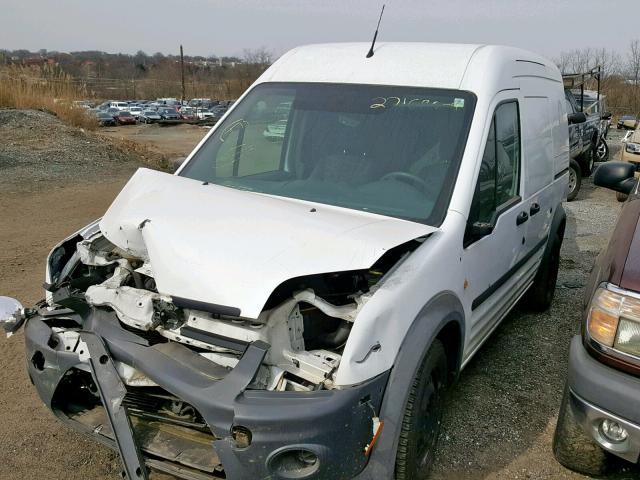 NM0LS7AN8DT148571 - 2013 FORD TRANSIT CO WHITE photo 2