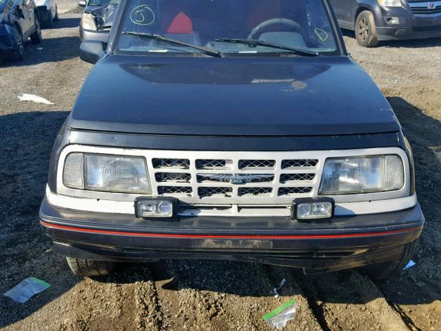 2CNBE18U3N6913241 - 1992 GEO TRACKER BLACK photo 7