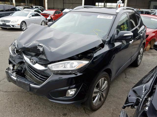 KM8JU3AGXFU974751 - 2015 HYUNDAI TUCSON LIM BLACK photo 2