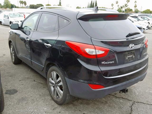 KM8JU3AGXFU974751 - 2015 HYUNDAI TUCSON LIM BLACK photo 3