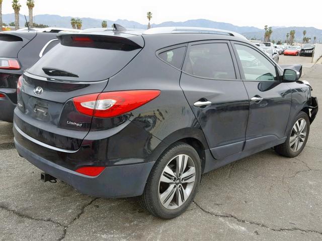 KM8JU3AGXFU974751 - 2015 HYUNDAI TUCSON LIM BLACK photo 4