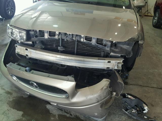 1G4HR54K8YU353958 - 2000 BUICK LESABRE LI TAN photo 9