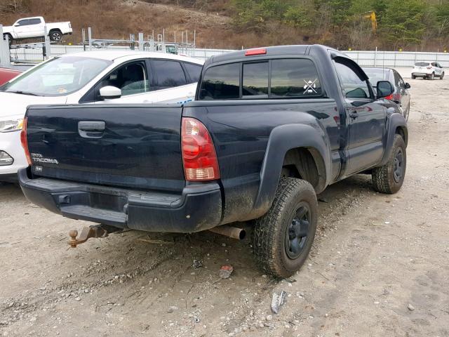 5TFPX4EN2EX020089 - 2014 TOYOTA TACOMA CHARCOAL photo 4