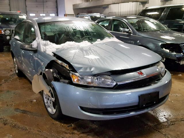 1G8AJ52F83Z122213 - 2003 SATURN ION LEVEL BLUE photo 1