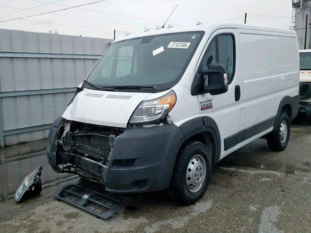 3C6TRVNG1GE113647 - 2016 RAM PROMASTER WHITE photo 2