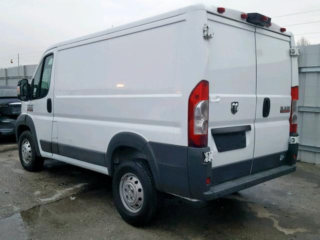 3C6TRVNG1GE113647 - 2016 RAM PROMASTER WHITE photo 3