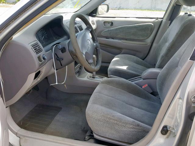 1NXBR12E1XZ188152 - 1999 TOYOTA COROLLA VE 银色 照片 5