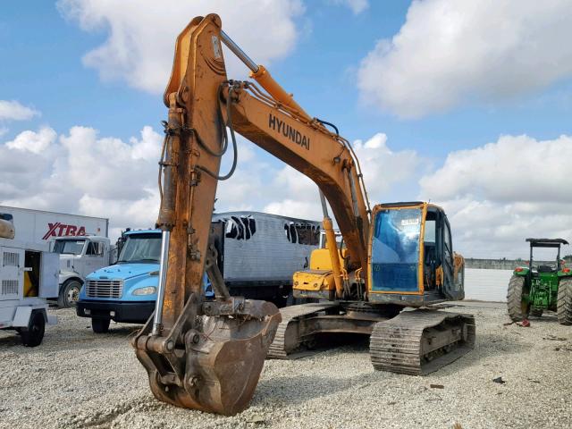 HH1HQ601PC0001266 - 2009 HYUNDAI EXCAVATOR YELLOW photo 2