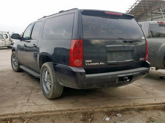 1GKFC16017R337270 - 2007 GMC YUKON XL C BLACK photo 3