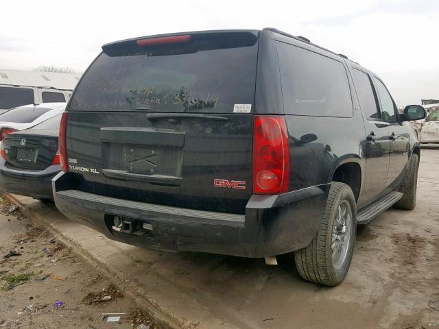 1GKFC16017R337270 - 2007 GMC YUKON XL C BLACK photo 4