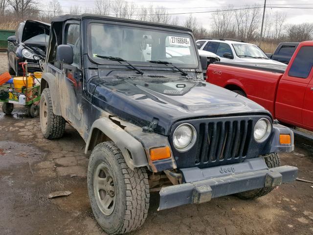 1J4FA29155P321751 - 2005 JEEP WRANGLER / GRAY photo 1