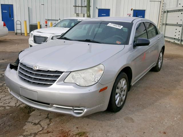 1C3CC4FB6AN163149 - 2010 CHRYSLER SEBRING TO SILVER photo 2