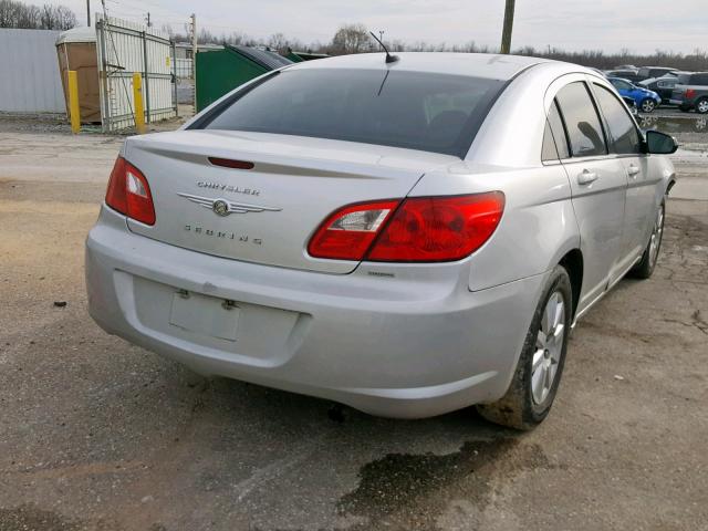 1C3CC4FB6AN163149 - 2010 CHRYSLER SEBRING TO SILVER photo 4