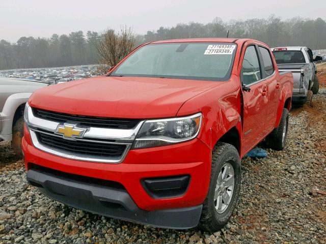 1GCGTAE32F1266296 - 2015 CHEVROLET COLORADO RED photo 2