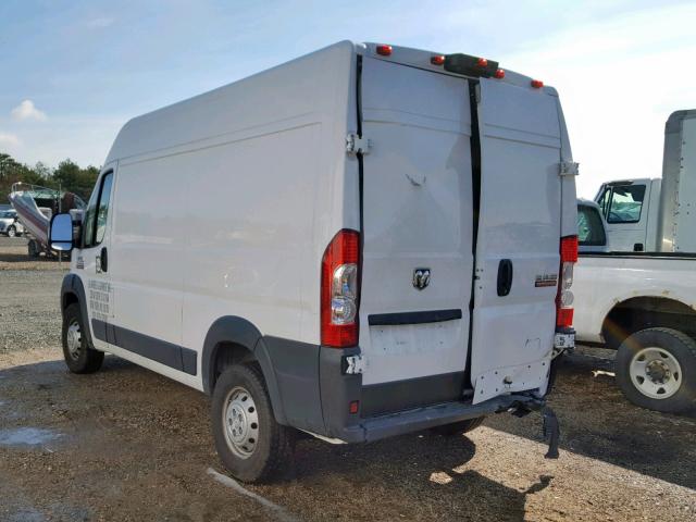 3C6TRVCG2JE145601 - 2018 RAM PROMASTER 白色 照片 3