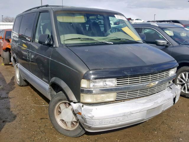 1GNDM19W8VB220248 - 1997 CHEVROLET ASTRO CHARCOAL photo 1