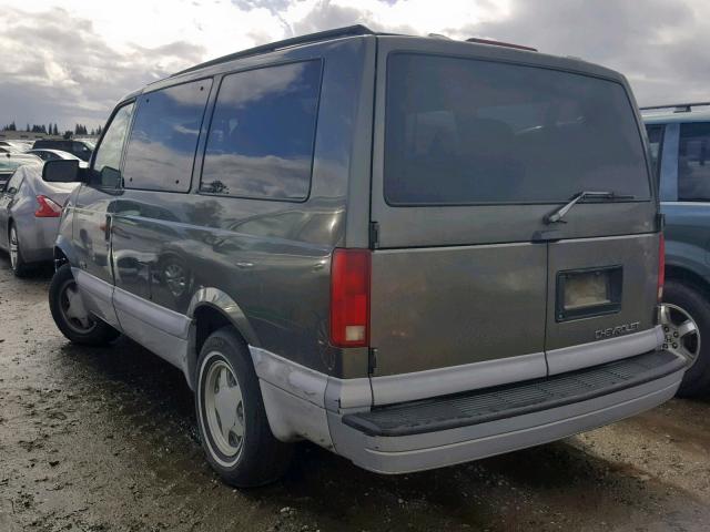 1GNDM19W8VB220248 - 1997 CHEVROLET ASTRO CHARCOAL photo 3