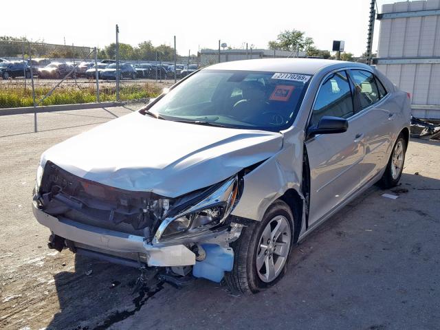 1G11B5SL1FF241423 - 2015 CHEVROLET MALIBU LS SILVER photo 2