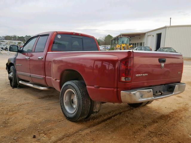 3D7ML48C16G262375 - 2006 DODGE RAM 3500 S RED photo 3