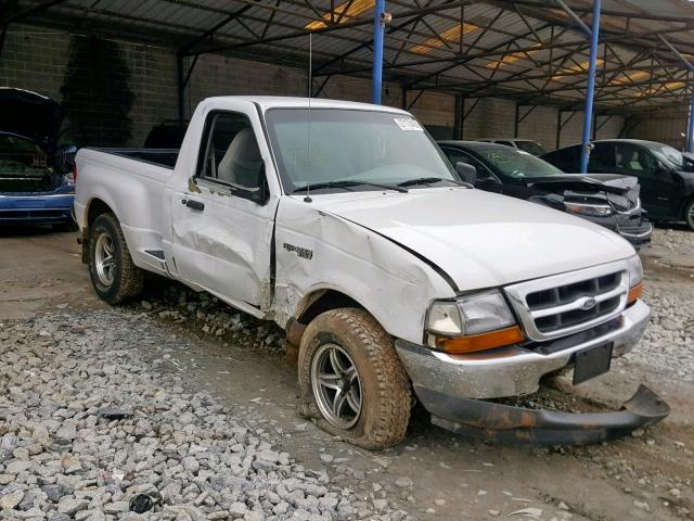 1FTYR10C0YPC13509 - 2000 FORD RANGER WHITE photo 1