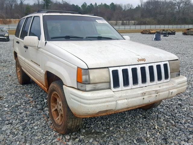 1J4FX78S9VC632256 - 1997 JEEP GRAND CHER WHITE photo 1