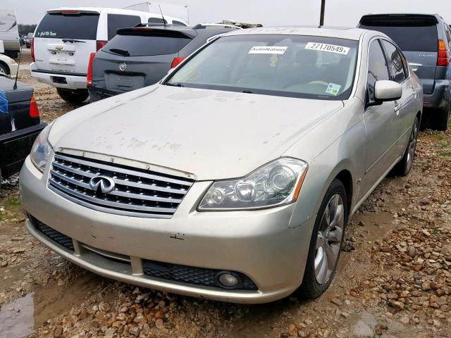 JNKBY01E76M207402 - 2006 INFINITI M45 BASE TAN photo 2