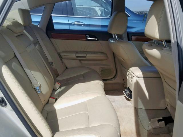 JNKBY01E76M207402 - 2006 INFINITI M45 BASE TAN photo 6