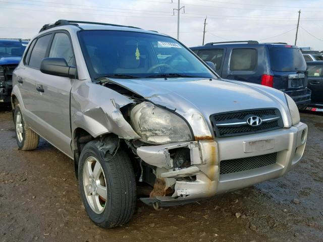 KM8JM12B86U399136 - 2006 HYUNDAI TUCSON GL SILVER photo 1