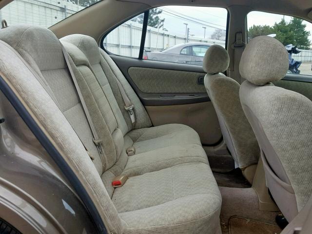 1N4DL01D4YC228707 - 2000 NISSAN ALTIMA XE GOLD photo 6