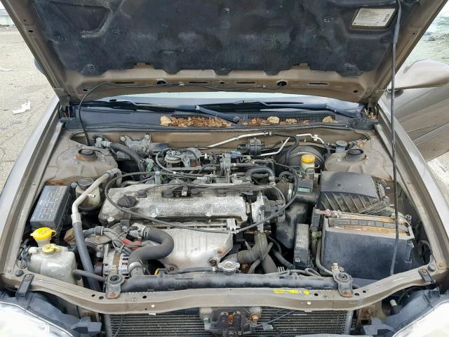 1N4DL01D4YC228707 - 2000 NISSAN ALTIMA XE GOLD photo 7