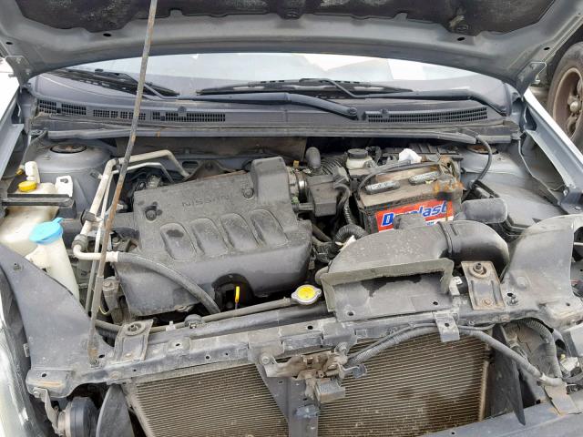 3N1AB6APXAL609469 - 2010 NISSAN SENTRA 2.0 SILVER photo 7