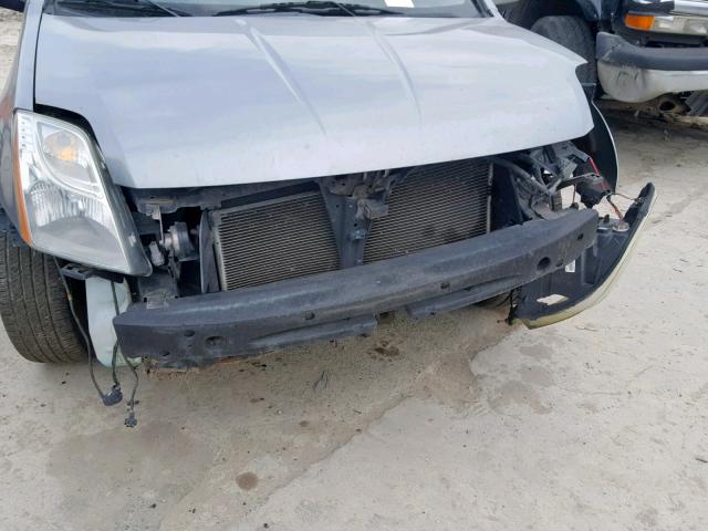 3N1AB6APXAL609469 - 2010 NISSAN SENTRA 2.0 SILVER photo 9