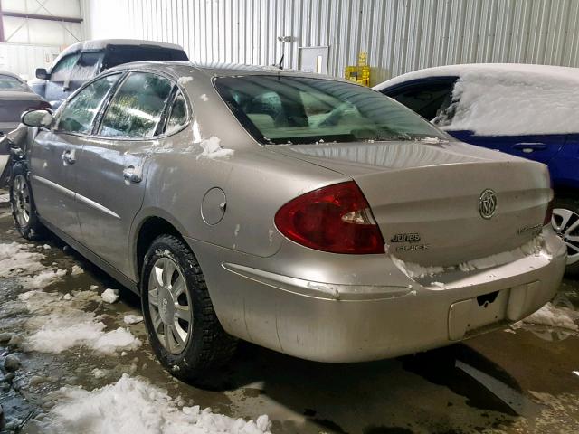 2G4WC582071188100 - 2007 BUICK LACROSSE C SILVER photo 3