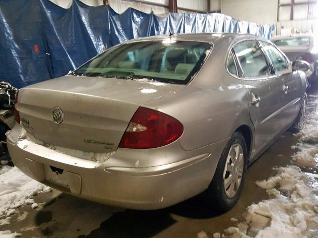 2G4WC582071188100 - 2007 BUICK LACROSSE C SILVER photo 4