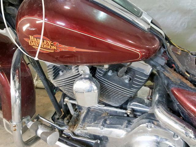 1HD1FF41X8Y697617 - 2008 HARLEY-DAVIDSON FLHT CLASS MAROON photo 7