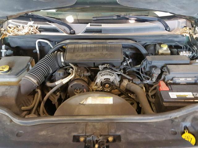 1J8HG48K27C586696 - 2007 JEEP COMMANDER GREEN photo 7