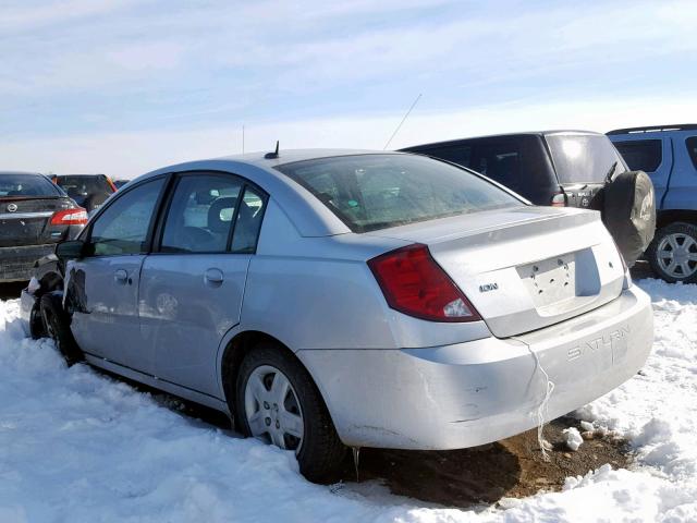 1G8AJ55F26Z122174 - 2006 SATURN ION LEVEL SILVER photo 3